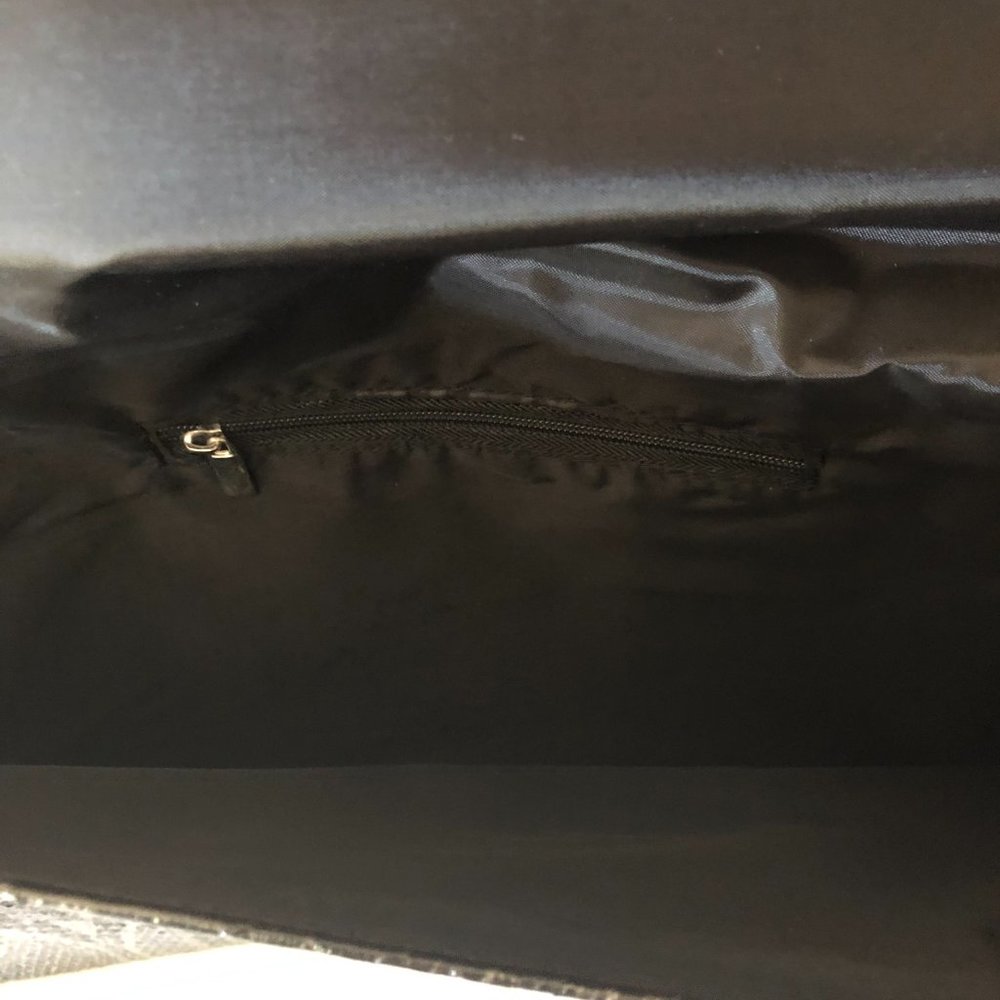 Women's Oversized Clutch In Python Like Material - image 2